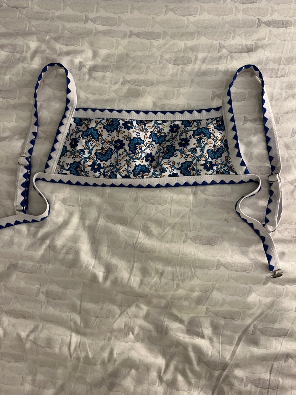 Sand & Bliss Women’s Blue Floral Swimsuit top